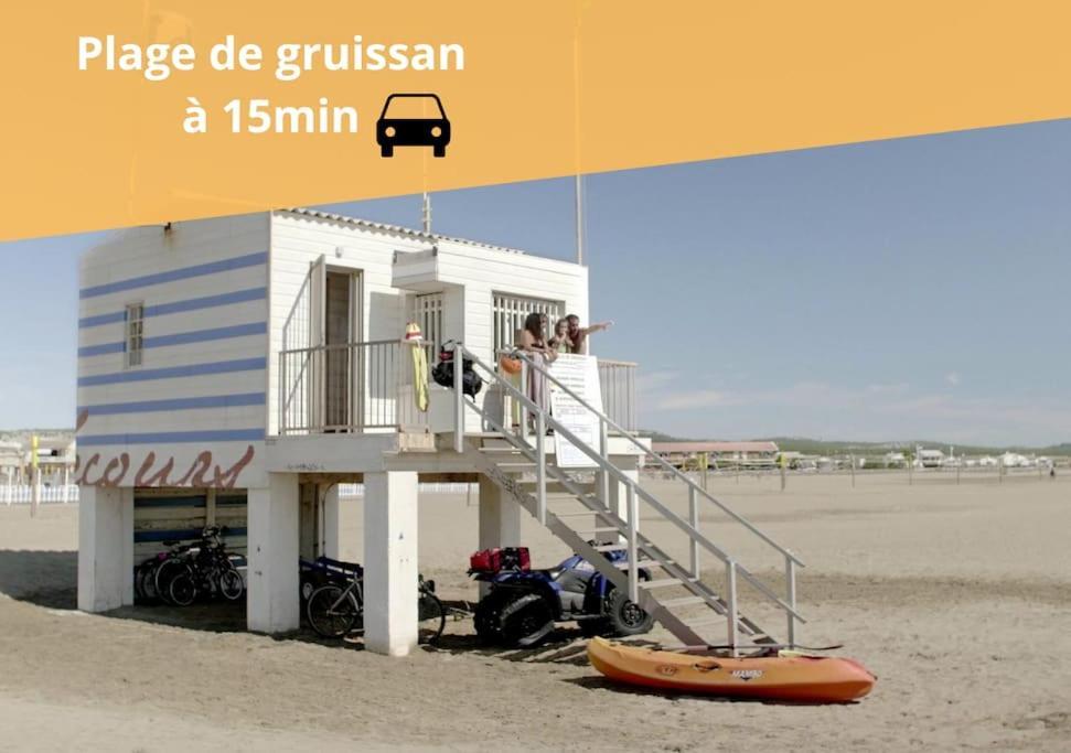 L'Orchidee, Proche De La Gare Avec Clim Et Terrasse Daire Narbonne Dış mekan fotoğraf