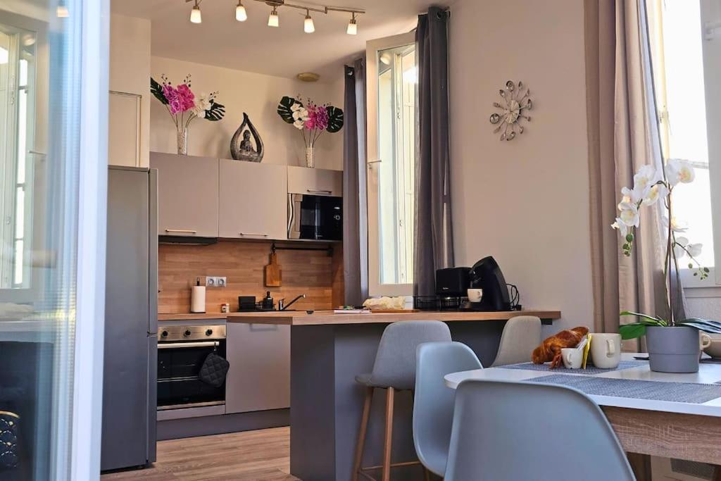 L'Orchidee, Proche De La Gare Avec Clim Et Terrasse Daire Narbonne Dış mekan fotoğraf